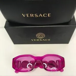 Versace | Accessories | New Authentic Versace Pink Geometric  display picture 2